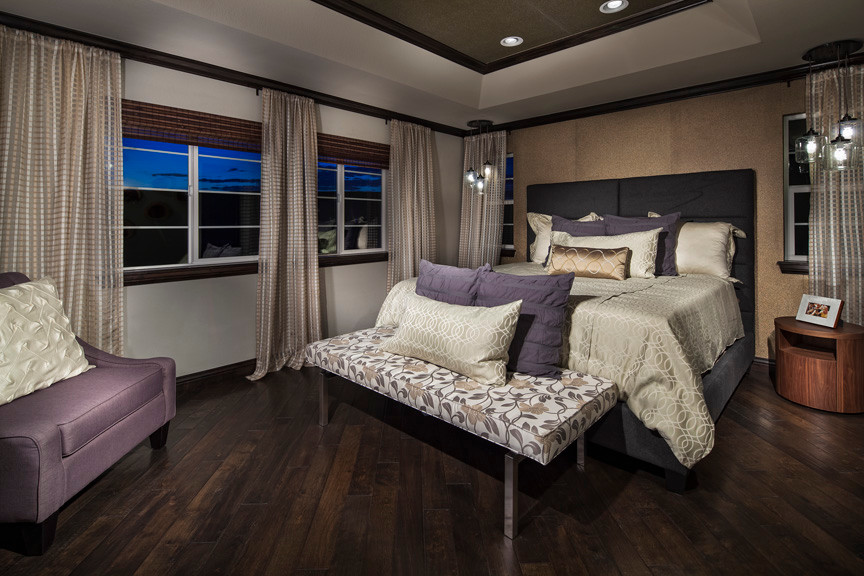 Inspiration for an eclectic bedroom in Denver.