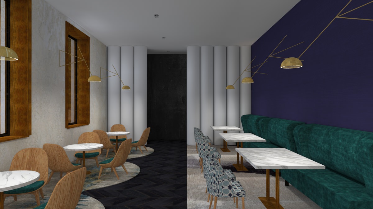 Интерьер кафе