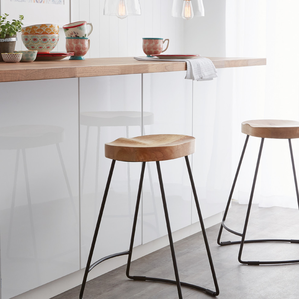 SET OF 2 IRON BAR STOOLS Toronto by Walmart Canada Houzz