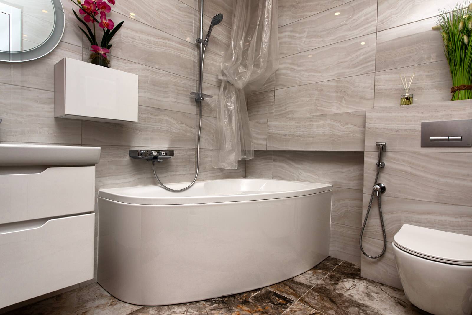 Квартира в цвете «соблазнительный коралл». ЖК «Лайнер»