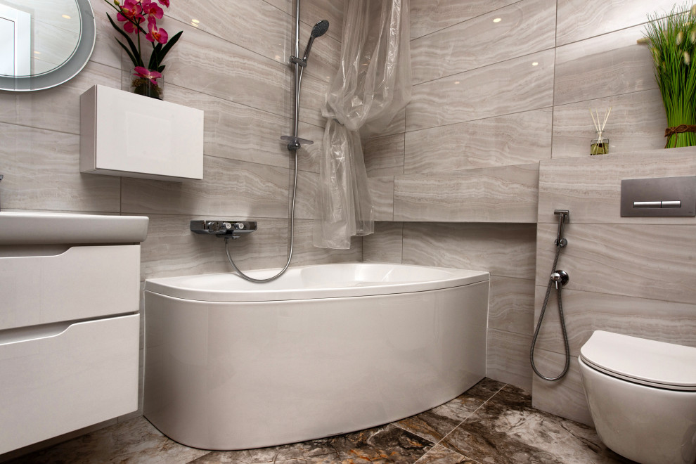 Квартира в цвете «соблазнительный коралл». ЖК «Лайнер»