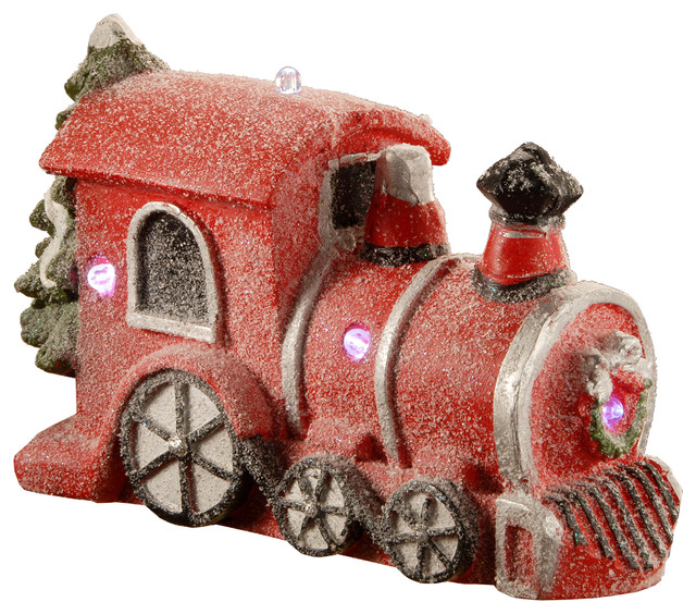 11" Magnesia Train With Battery Operated LED Lights