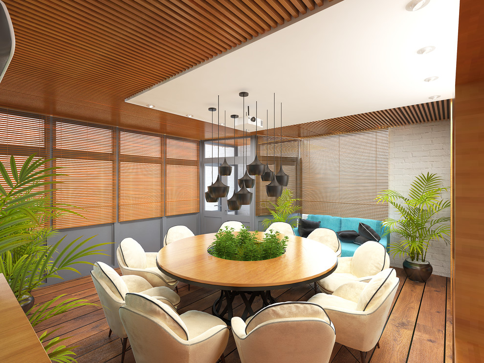 Офисы в стиле "Лофт" с яркими акцентами.