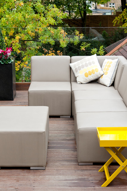 Alton House Hampstead contemporaneo-terrazza