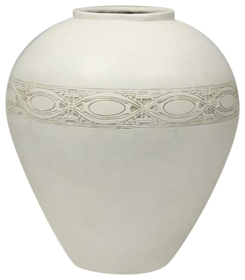 Sullivan Urn 25, Architectural Urns Traditional Decorative Jars And Urns by XoticBrands
