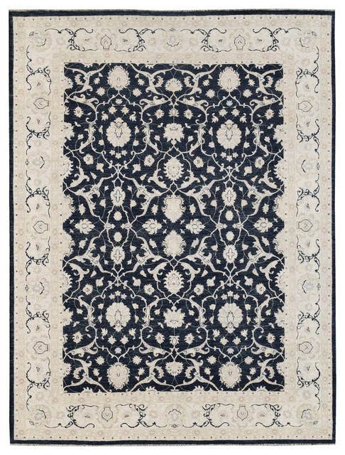 Hand-Knotted Area Rug, 9' x 11'7"