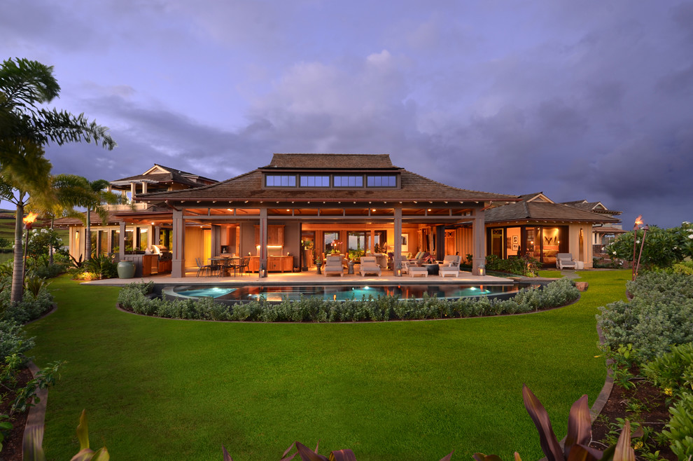 Bali Pavilions on Kauai - Tropical - Exterior - Hawaii - by Smith Brothers