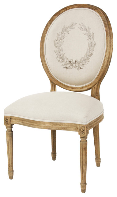 Medallion Side Chair, Natural, Reclaimed