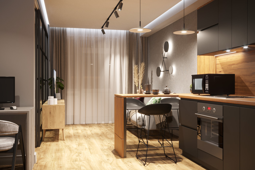 Дизайн-проект квартиры студии