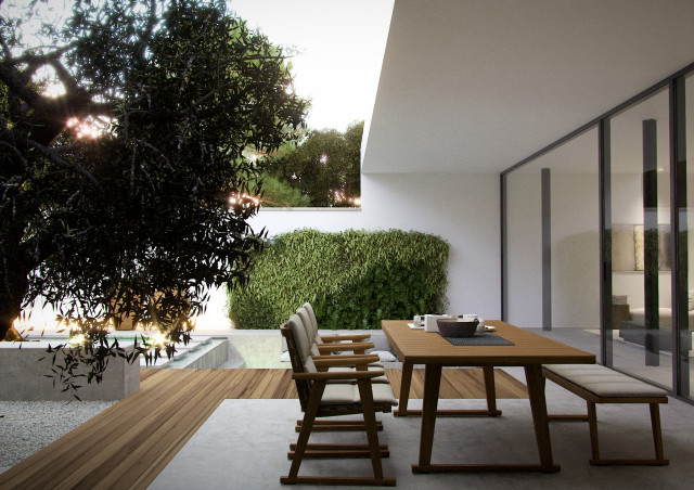 Ampliamento Casa Unifamiliare | 150 MQ contemporary-deck