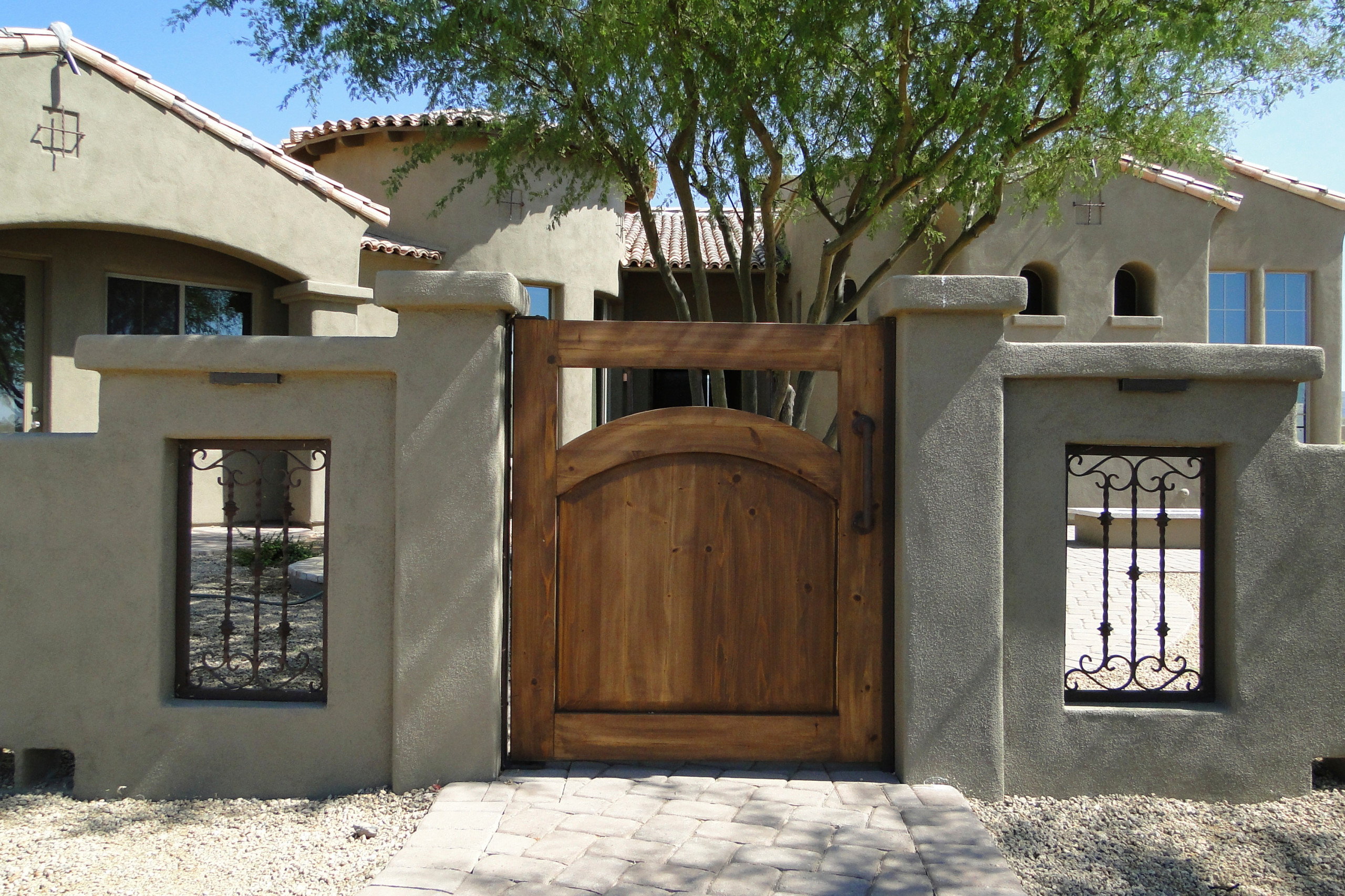 Decorative Wrought Iron Gate Inserts Shelly Lighting