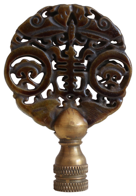 asian lamp finial