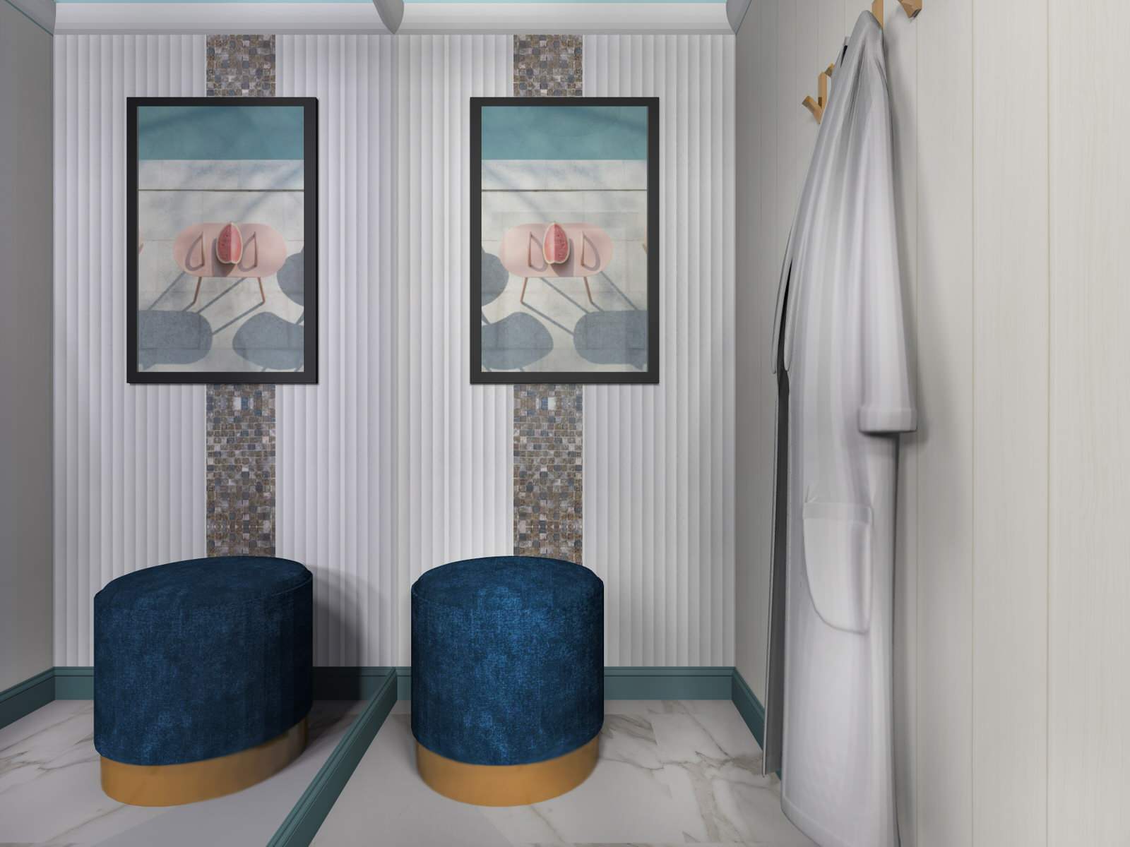 Пространство для отдыха в часном доме