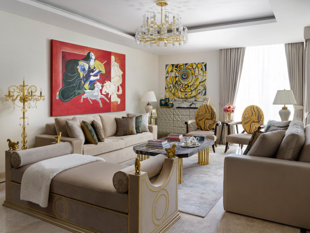Residential Project by Mantra One contemporary-vardagsrum