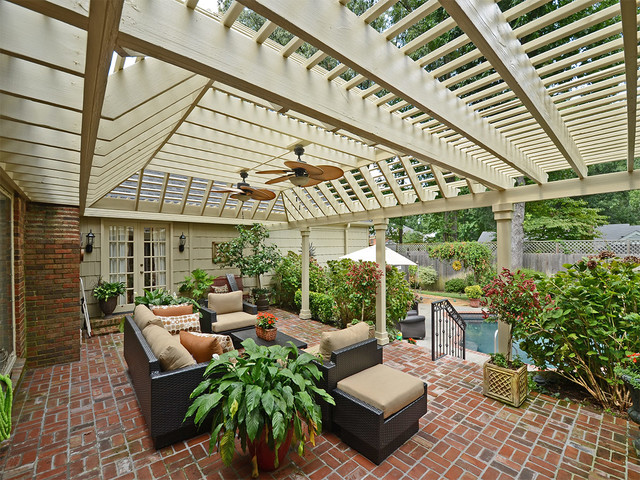 Pergola East Memphis Traditional Patio Other By Robbins