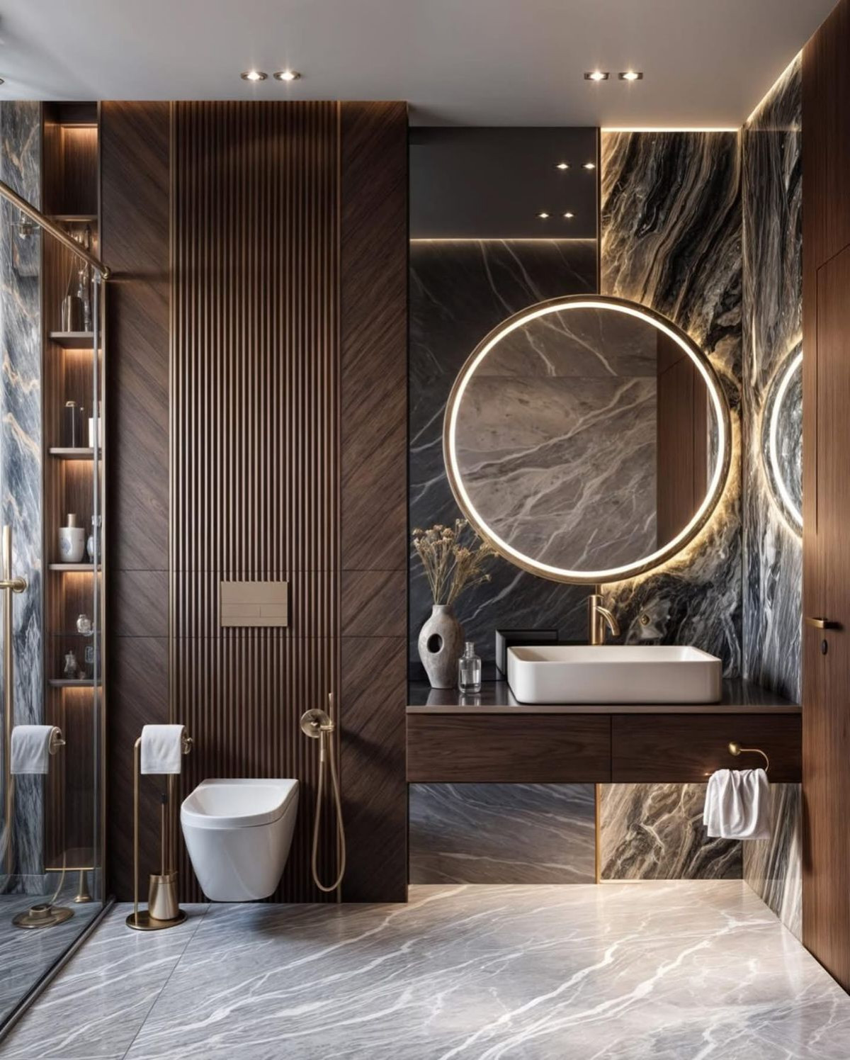 дизайн проект санузла