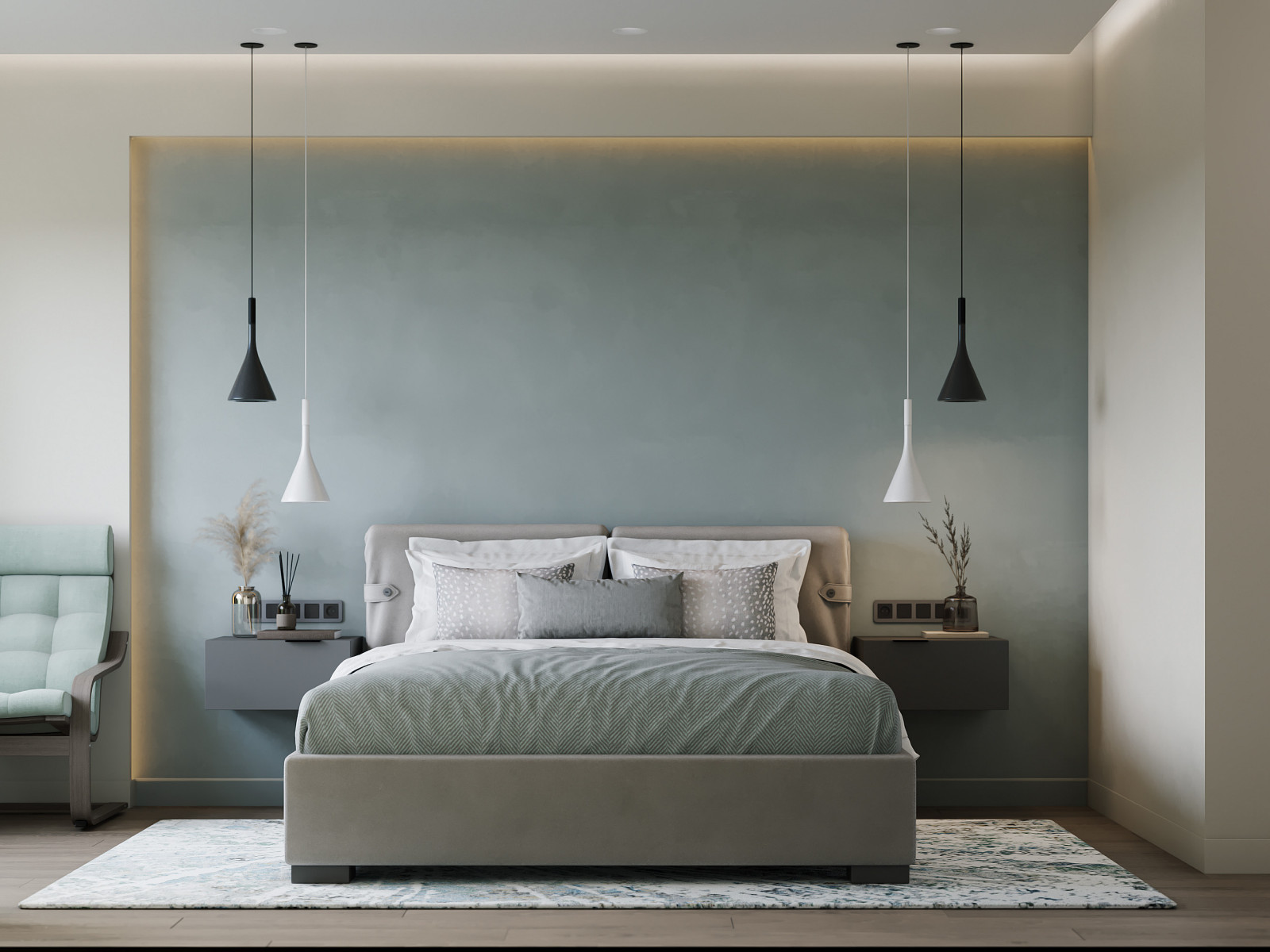 Дизайн-проект квартиры в Москве, 120 кв.м