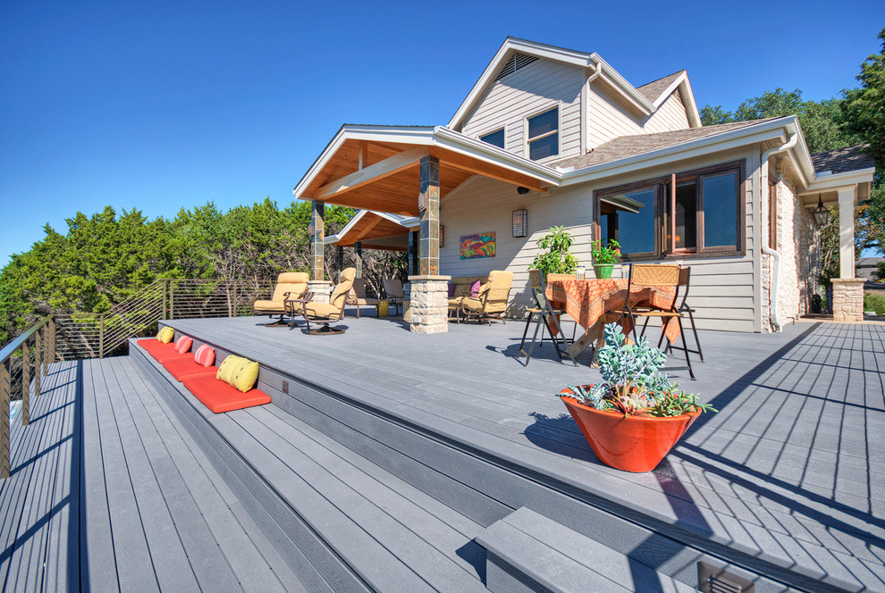 Hill Country View - Rustic - Deck - Austin - by CG&S Design-Build | Houzz