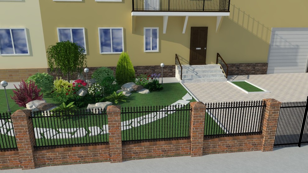 дизайн парадной части дома