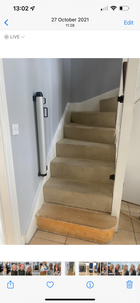 Modern Victorian Townhouse Staircase