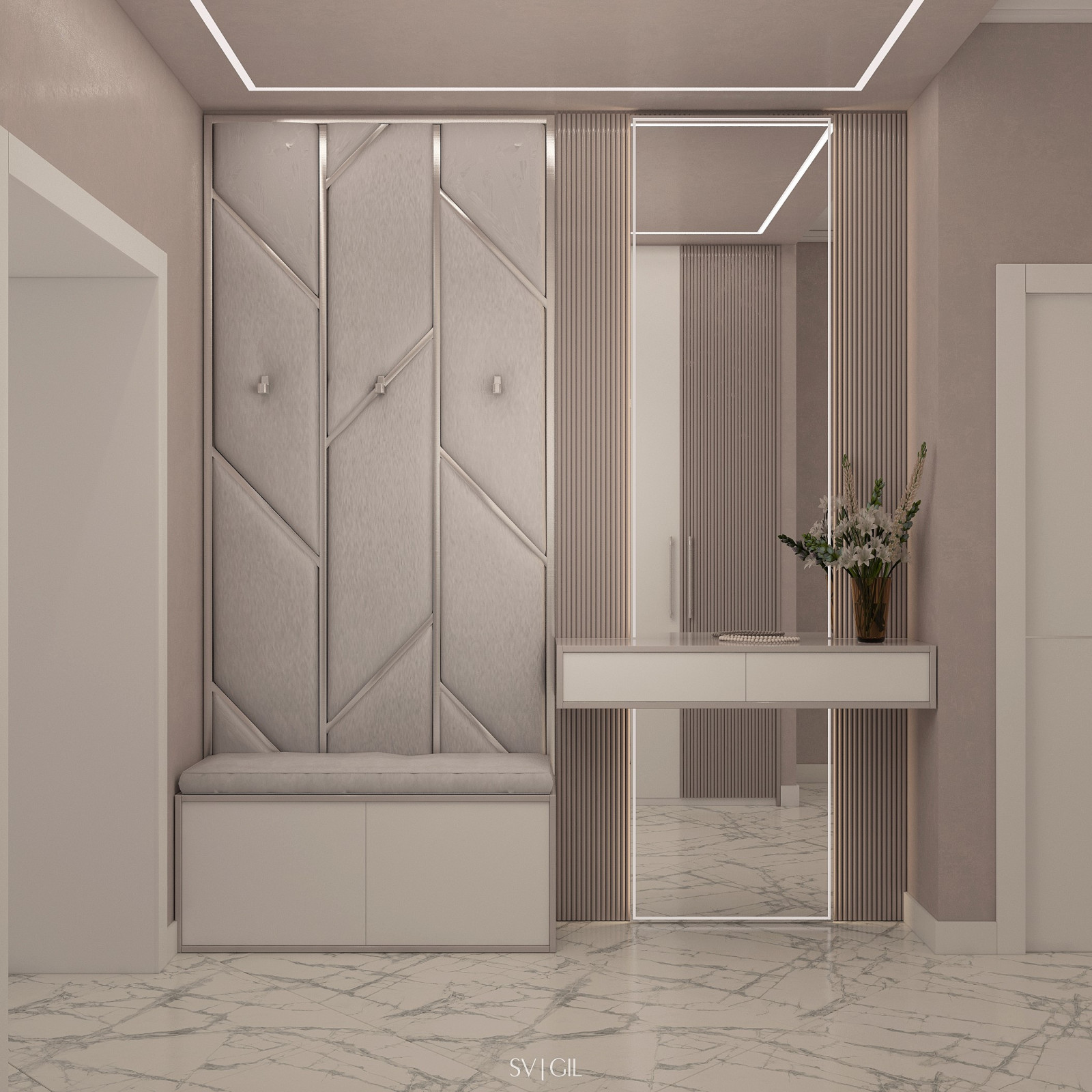 Современный интерьер коттеджа