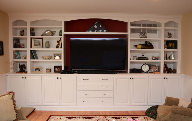Annapolis Md Entertainment Center Traditional Home Theater