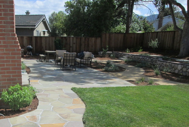 Almaden, San Jose, CA - Back Yard - Traditional - Landscape - San