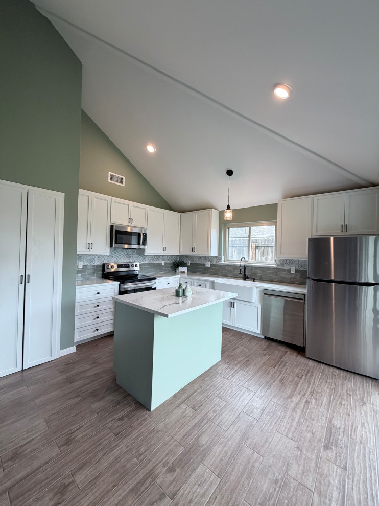 Bright Sage Kitchen Remodel