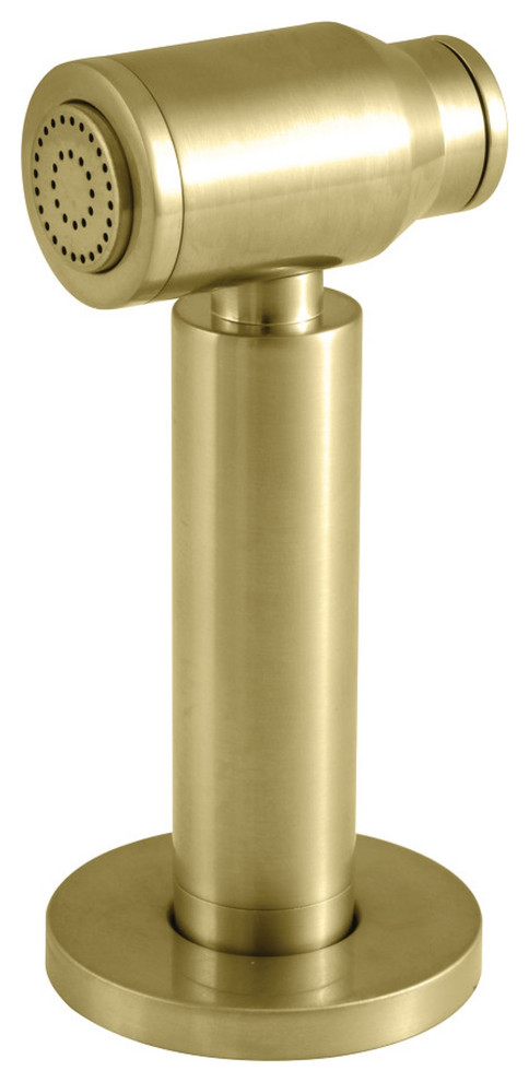 Kingston Brass CCRP61K7 Kitchen Faucet Side Sprayer, Brushed Brass