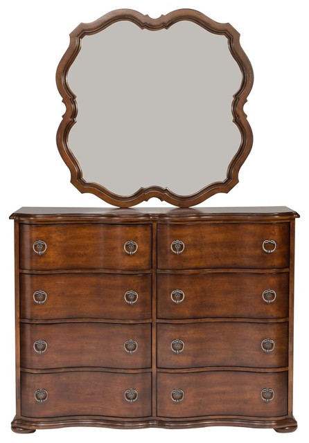 Liberty Furniture Cotswold Opt Dresser And Mirror Traditional