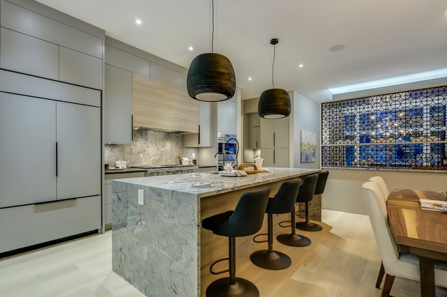 Lakeview New Custom Home Contemporary Kitchen Calgary By