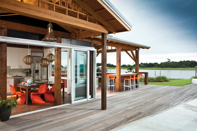 Intracoastal Contemporary Renovation contemporary-kitchen