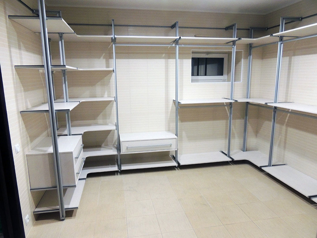 гардеробные системы.