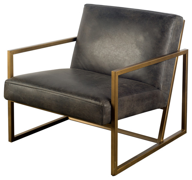 Mercana Modern Chair With Black Finish 67083