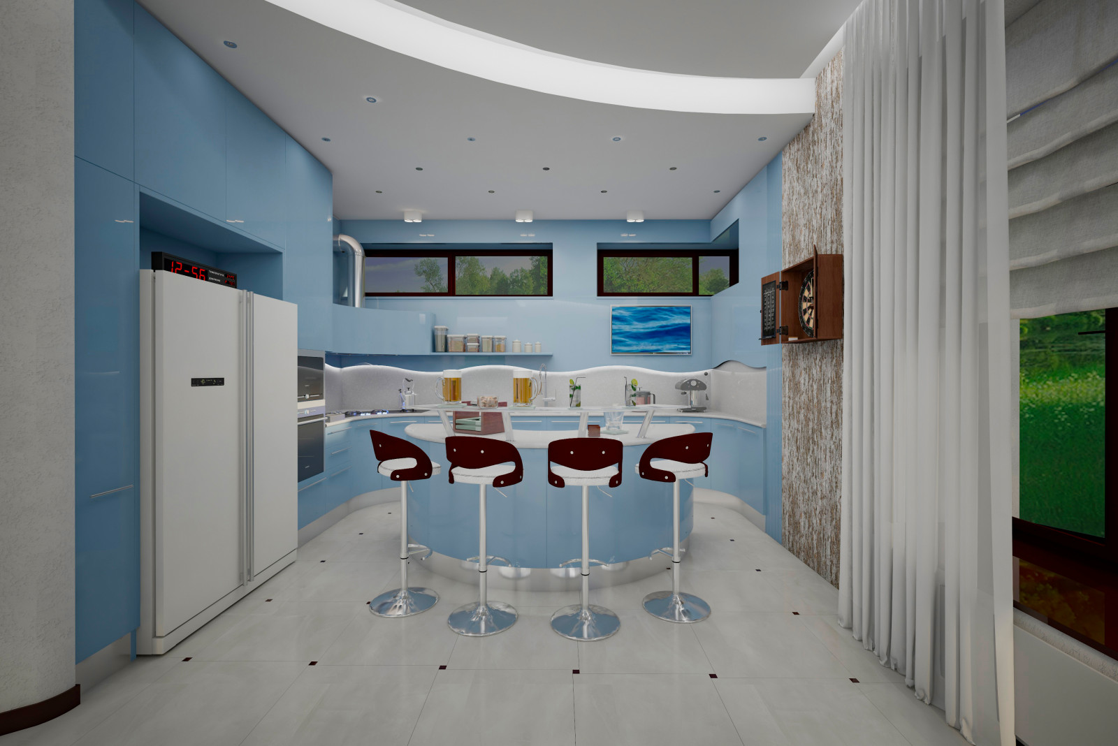 Дом в стиле яхты