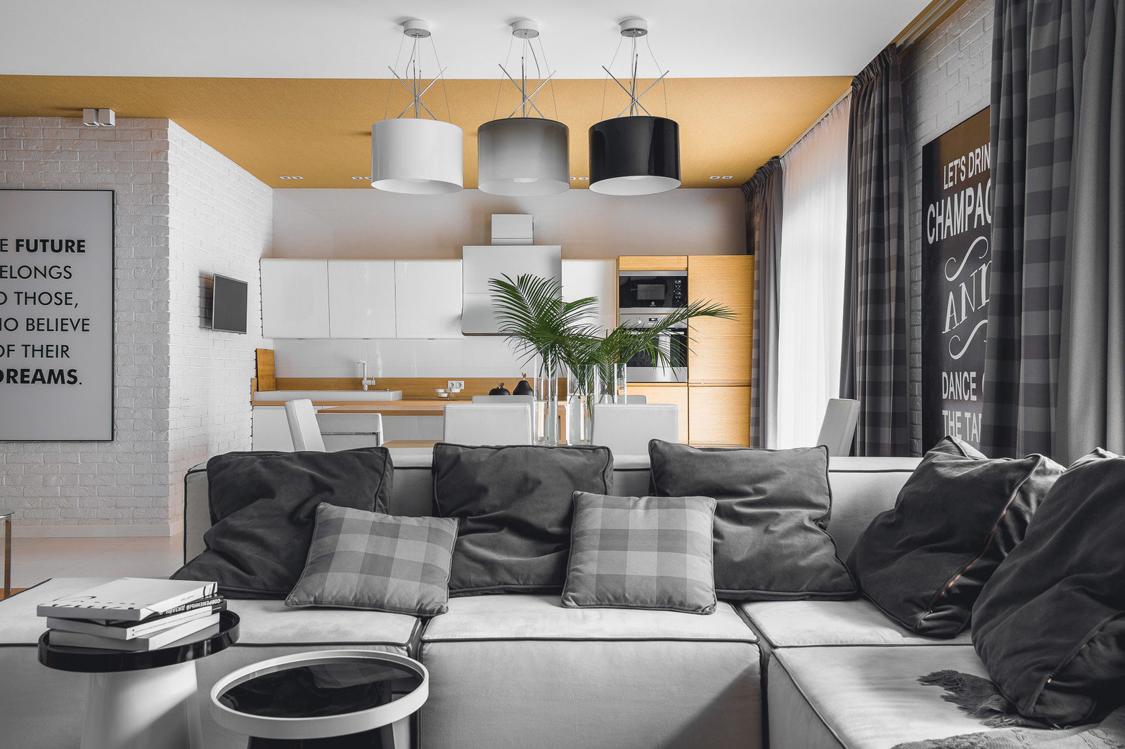 LET'S DRINK CHAMPAGNE AND DANCE ON THE TABLE