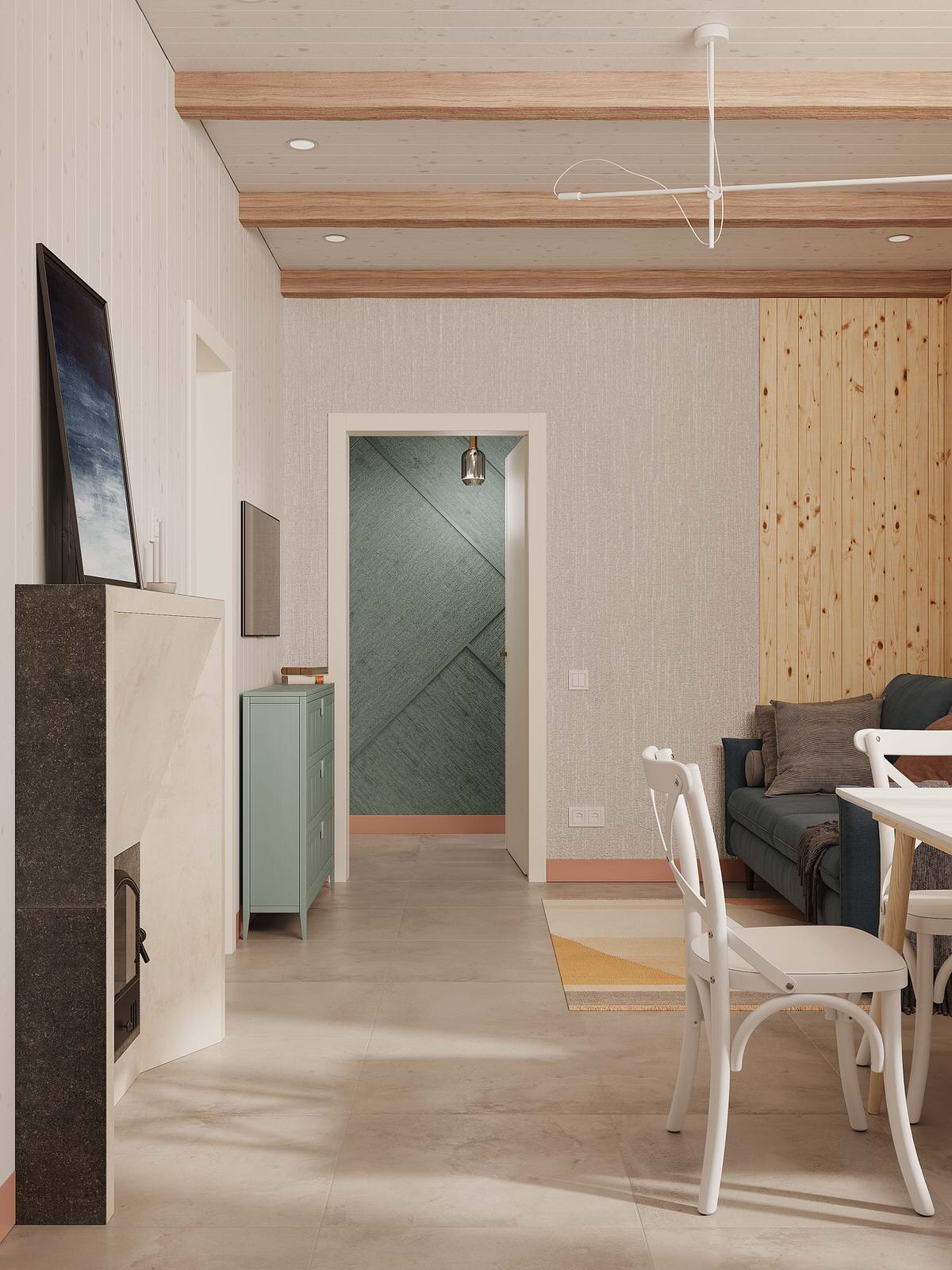 Небольшая частная баня 50 кв.м