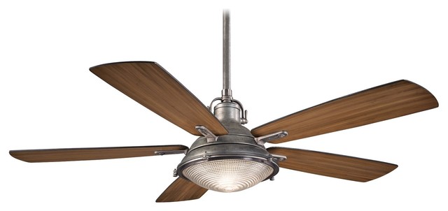 Minka Aire Groton 56 Ceiling Fan Weathered Aluminum