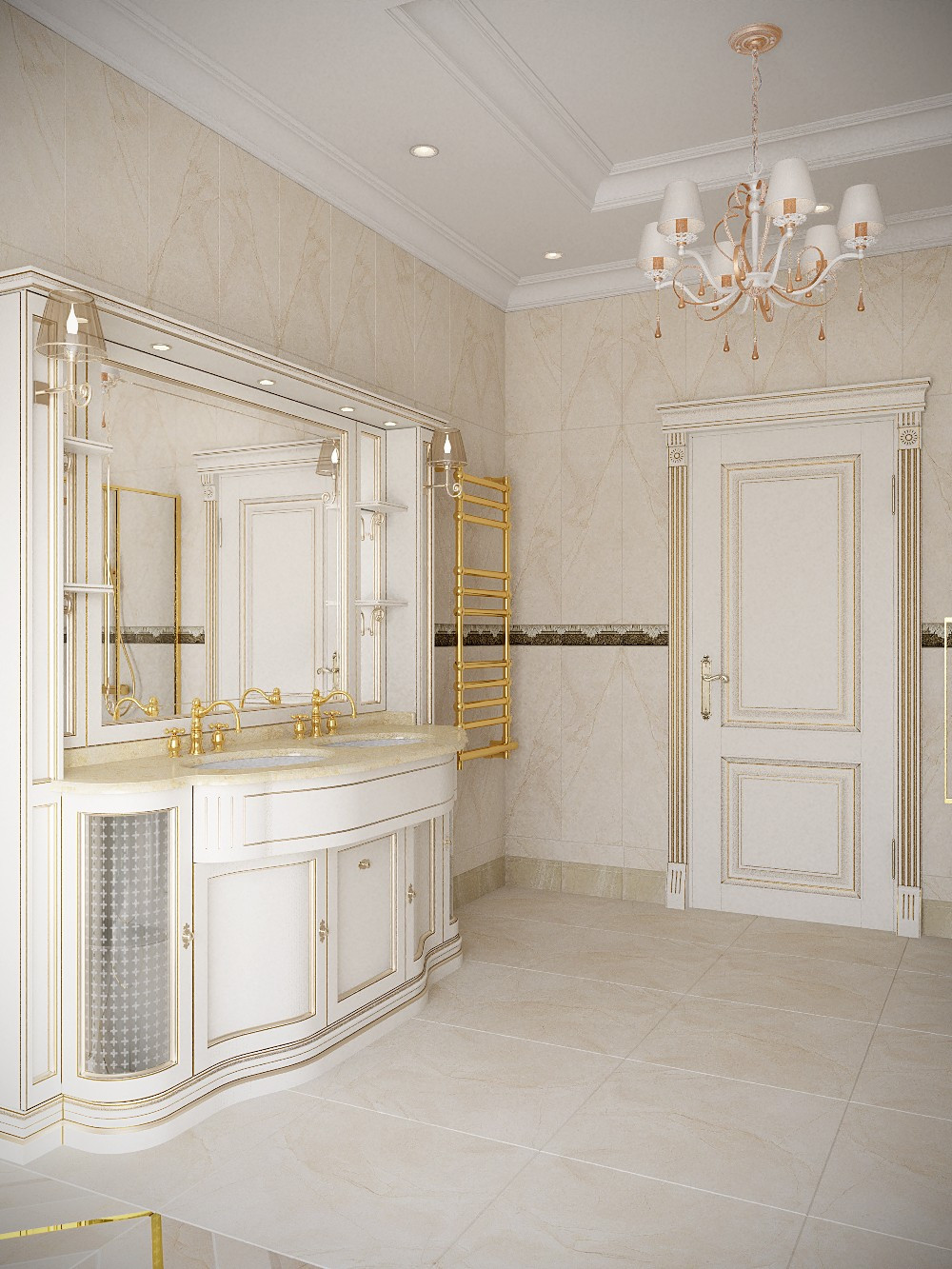 Дом в классическом стиле, посёлок Заостровье, Калининградская область