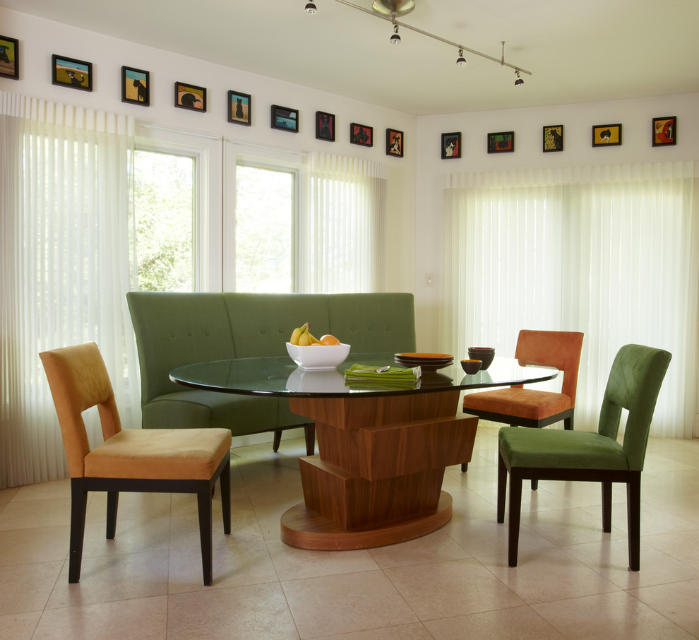 Transitional dining room photo in DC Metro