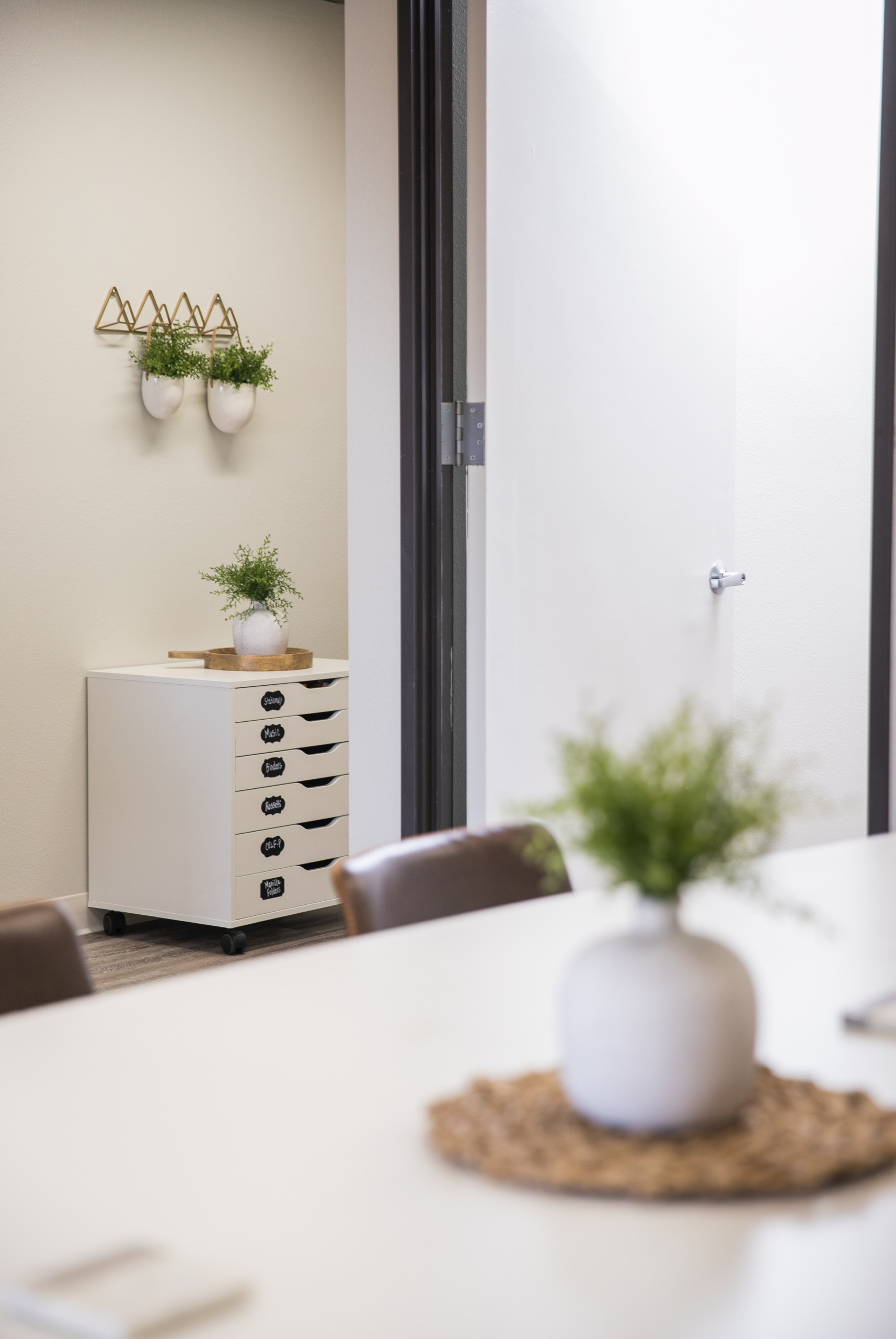 Modern Bohemian Workspace
