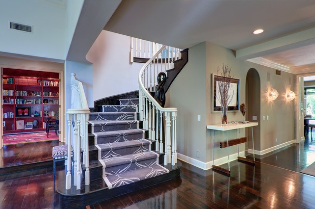 Henley Lane contemporain-escalier