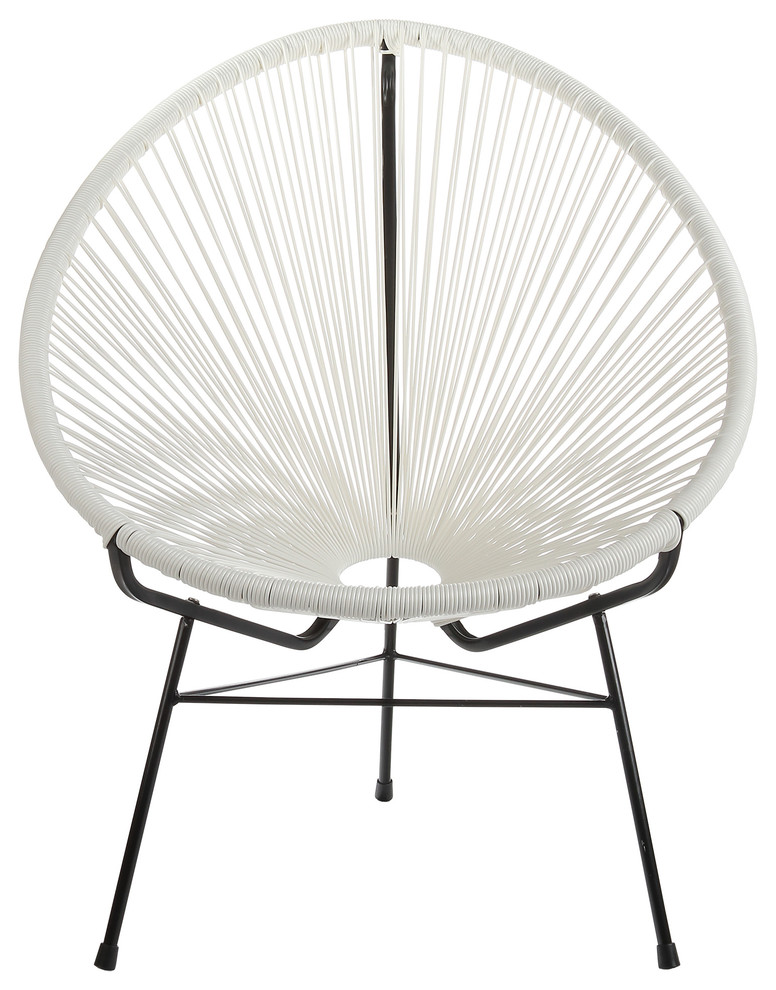 Acapulco Lounge Chair, Indoor and Outdoor, White