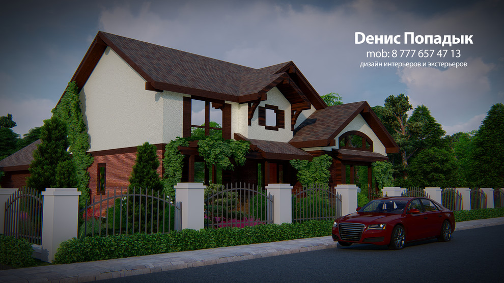 Дизайн проект дома и участка