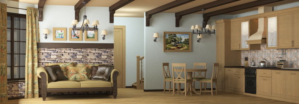 Проект дома с интерьером