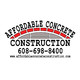 Affordable Concrete Construction