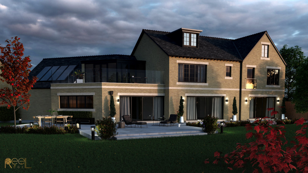 New Build - Rear Elevation - Contemporary - House Exterior - Other - by ...