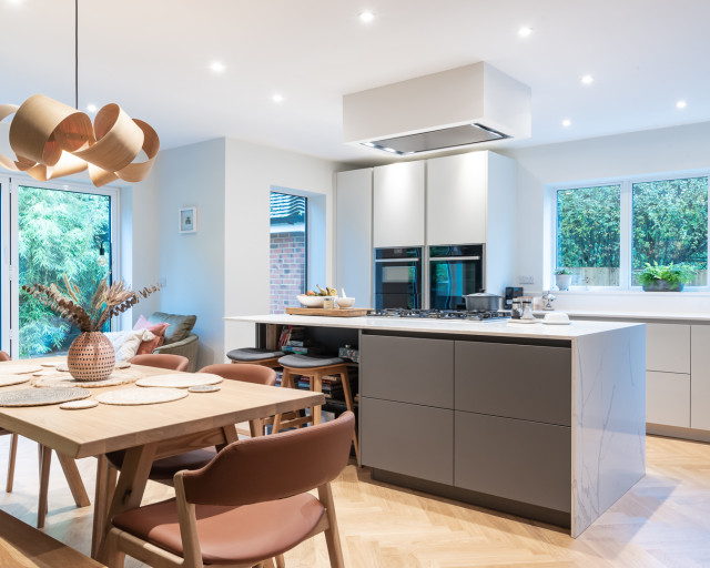 Rotpunkt Lava and Stone HPL XT Modern Kitchen Berkshire by Zara