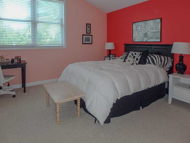 Florida Casual Custom Home tropical-bedroom
