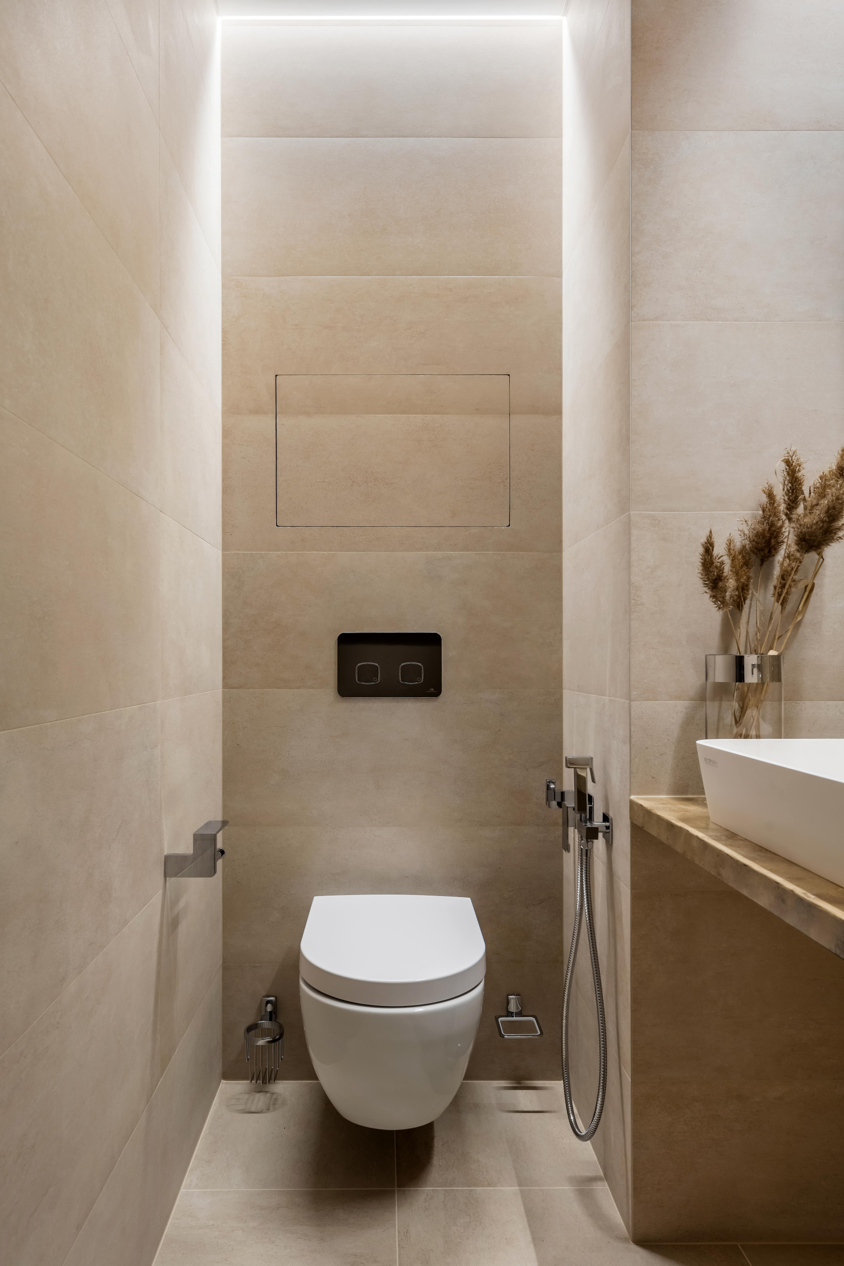 Photos et idées déco de WC et toilettes industriels avec un mur beige -  Juillet 2023 | Houzz FR